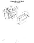 Diagram for 06 - Lower Oven Door