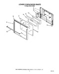 Diagram for 06 - Lower Oven Door