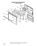 Diagram for 05 - Upper Oven Door