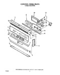 Diagram for 02 - Control Panel, Lit/optional