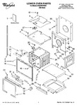 Diagram for 01 - Lower Oven Parts