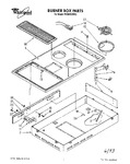 Diagram for 01 - Burner Box, Lit/optional