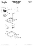 Diagram for 01 - Cooktop Parts, Optional Parts