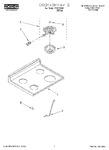 Diagram for 01 - Cooktop, Literature