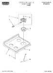 Diagram for 01 - Cooktop, Literature