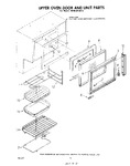 Diagram for 07 - Upper Oven Door And Unit