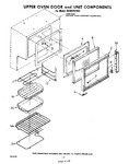 Diagram for 07 - Upper Oven Door And Unit