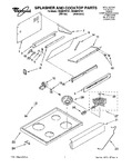 Diagram for 01 - Splasher And Cooktop