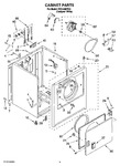 Diagram for 02 - Cabinet Parts