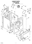 Diagram for 02 - Cabinet Parts