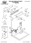 Diagram for 01 - Top And Console Parts