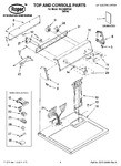 Diagram for 01 - Top And Console Parts