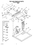 Diagram for 02 - Top And Console Parts