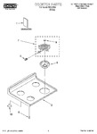 Diagram for 01 - Cooktop Parts