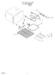 Diagram for 05 - Oven Parts, Miscellaneous Parts