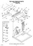 Diagram for 02 - Top And Console Parts