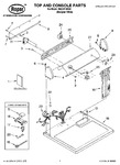 Diagram for 01 - Top And Console Parts