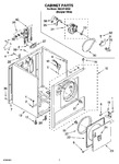 Diagram for 02 - Cabinet Parts