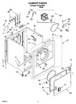 Diagram for 02 - Cabinet Parts