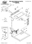 Diagram for 01 - Top And Console Parts