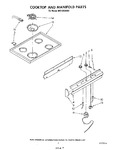 Diagram for 06 - Cooktop And Manifold