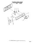 Diagram for 03 - Control Panel