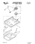 Diagram for 01 - Cooktop, Lit/optional