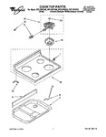 Diagram for 01 - Cooktop, Literature