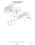 Diagram for 03 - Control Panel