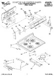 Diagram for 01 - Cooktop And Control