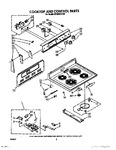 Diagram for 02 - Cooktop And Control, Lit/optional