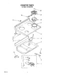 Diagram for 02 - Cooktop