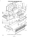 Diagram for 03 - Oven Door And Drawer