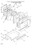 Diagram for 03 - Oven Door And Drawer