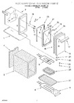 Diagram for 04 - Auxiliary Oven And Door