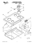 Diagram for 01 - Cooktop