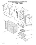 Diagram for 04 - Auxiliary Oven And Door