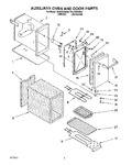 Diagram for 04 - Auxiliary Oven And Door