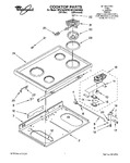 Diagram for 01 - Cooktop