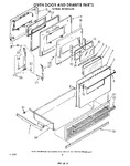 Diagram for 05 - Oven Door And Drawer