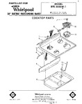 Diagram for 01 - Cooktop