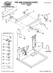 Diagram for 01 - Top And Console Parts