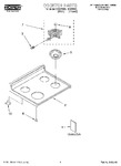 Diagram for 01 - Cooktop Parts