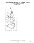 Diagram for 03 - Surface Unit Kit Rck 886(261951)