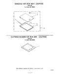 Diagram for 07 - Griddle Rck884(261950), Cutting Board