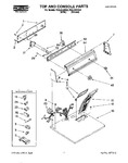 Diagram for 01 - Top And Console, Lit/optional