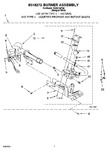 Diagram for 04 - 8318272 Burner Assembly, Optional Parts (not Included)