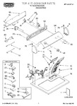 Diagram for 01 - Top And Console, Literature