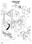 Diagram for 02 - Cabinet Parts