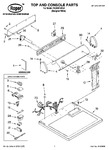 Diagram for 01 - Top And Console Parts